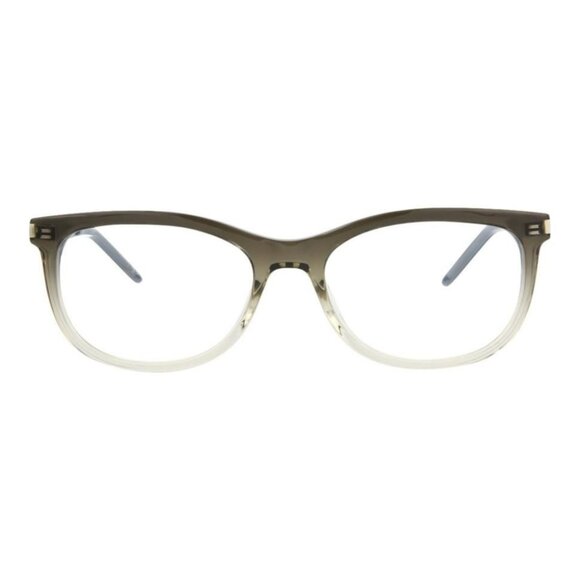 Saint Laurent Womens Round/Oval Grey Silver Transparent Fashion Designer Eyewear - Picture 1 of 4